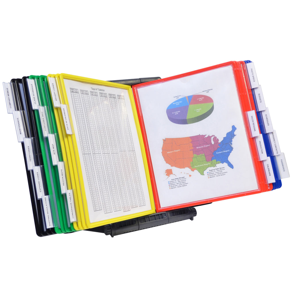 Desk-Reference Organizers | Ultimate Office | AdjustaView 20 Pocket