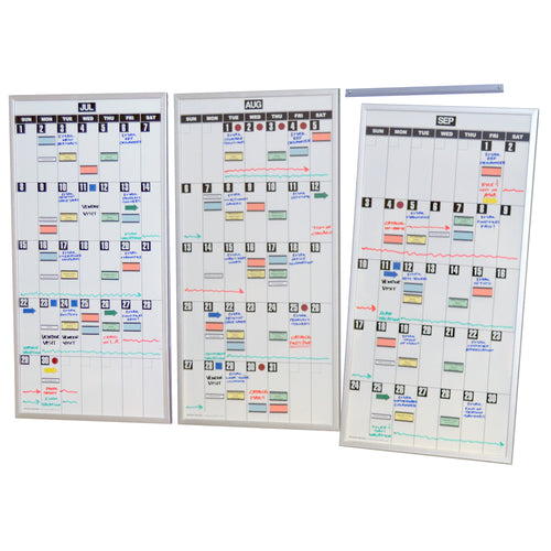 ModMonthly™ Perpetual Planning Board System & Scheduling Kit (Set of 3)