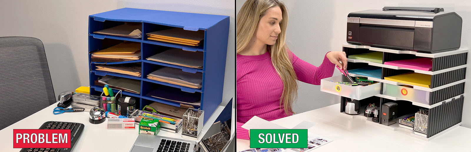 TierDrop™ PLUS Desktop Organizers
