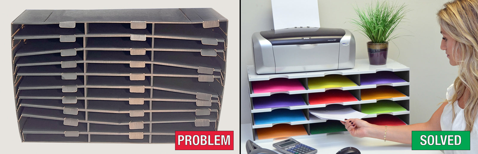 TierDrop™ Desktop Organizers