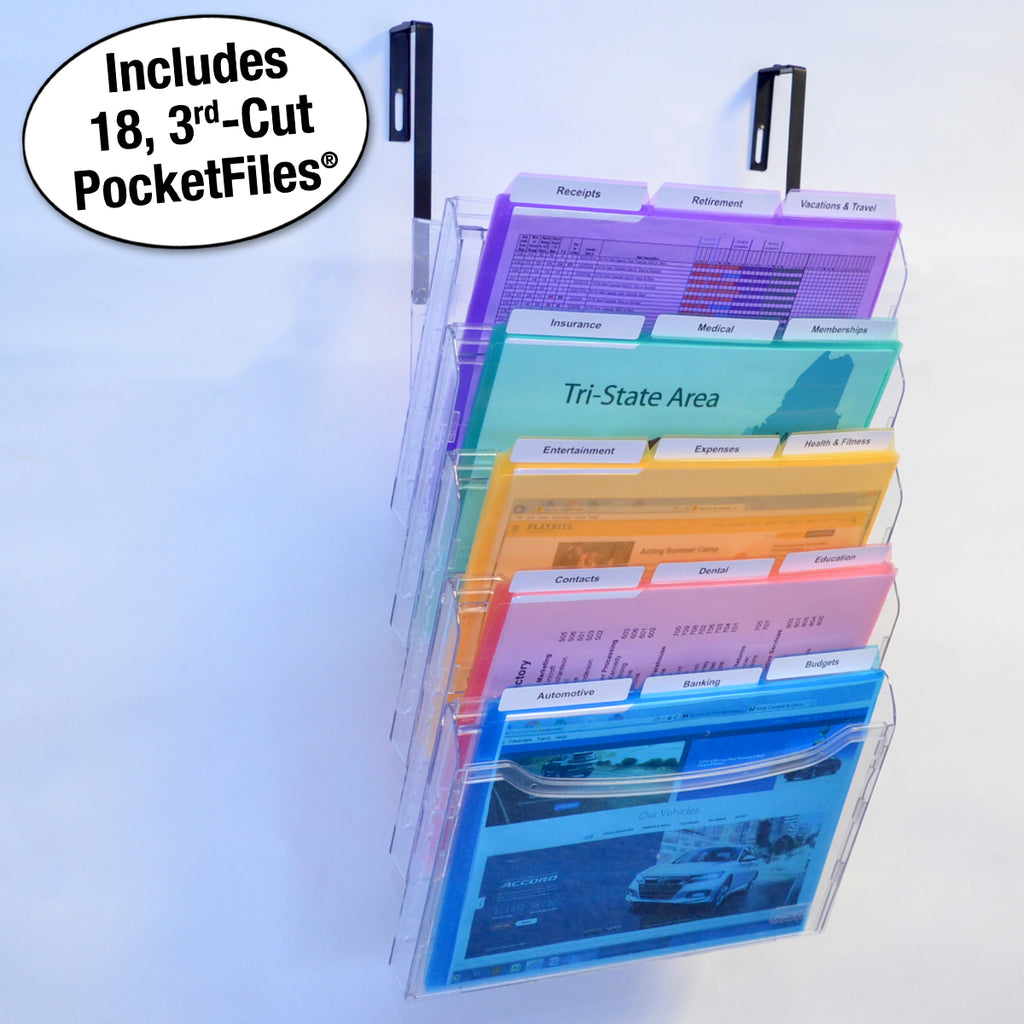 StationMate 5-Compartment Cubicle File Organizer | Ultimate Office
