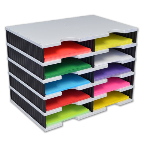 TierDrop™ Desktop Organizer (10 Compartments)