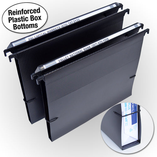 MagniFile™ Extra-Capacity Hanging File Folders, 1/2" Box-Bottom (Set of 2)