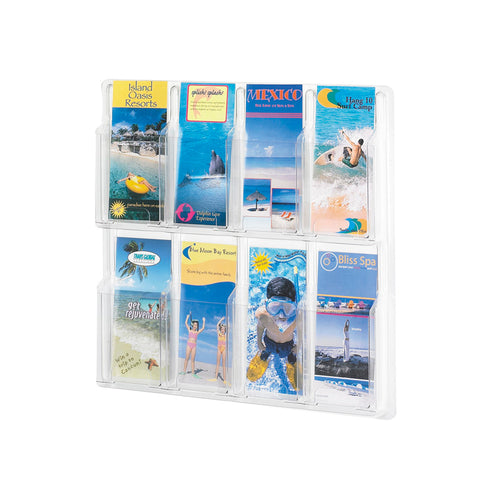 8 Pamphlet Display Clear