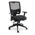 Epoch Fabric Mesh Multifunction Chair, Black w/Black