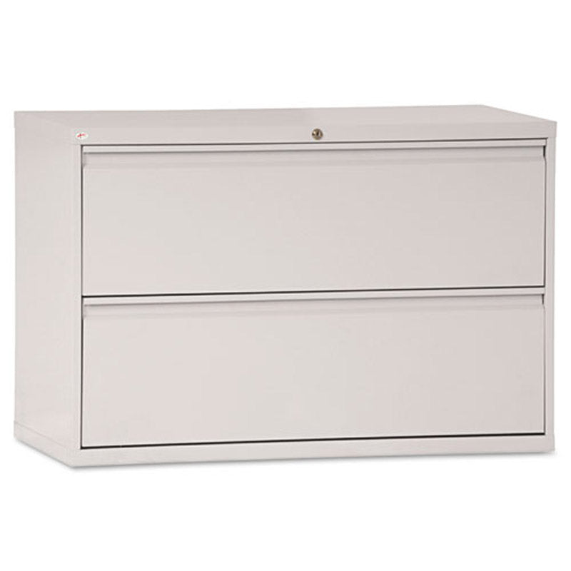 Two-Drawer Lateral File Cabinet, 42"w x 28 3/8"h x 19 1/4"d