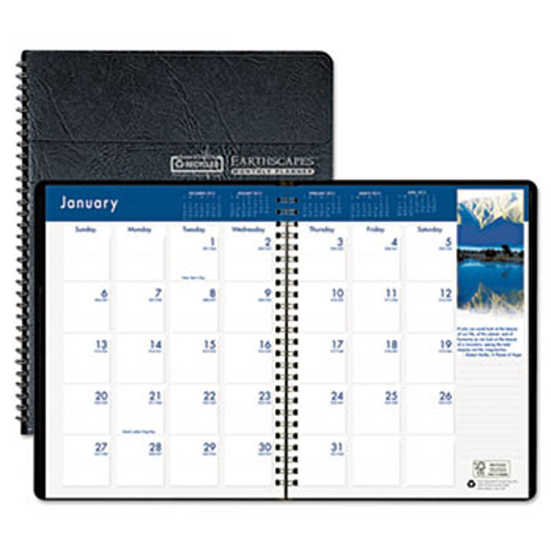 Earthscapes FullColor Monthly Planner Ultimate Office