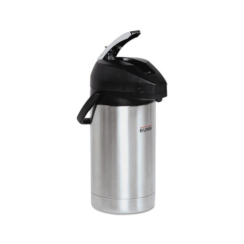 Lever-Action 3.0 Liter Airpot, Stainless Steel