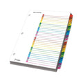 OneStep Printable Table of Contents Dividers w/ Tabs, 1-31, Letter (set of 31)