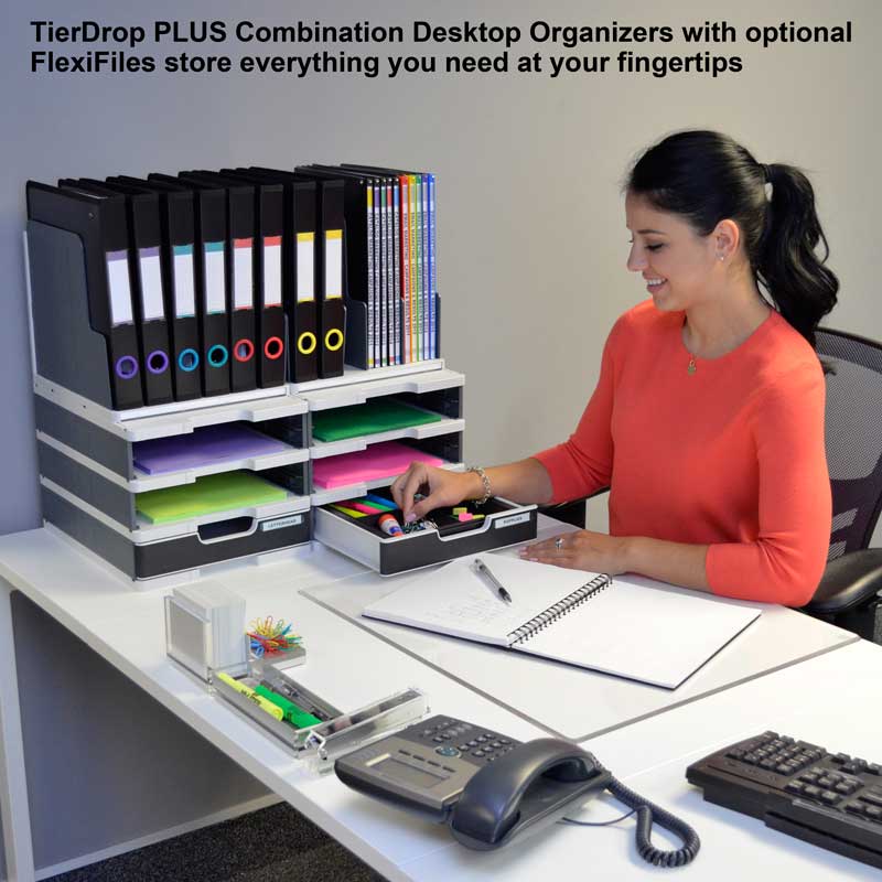 TierDrop PLUS 1-Wide Desktop Combination II