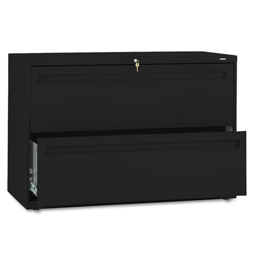 Two-Drawer Heavy-Duty Lateral File Cabinet, 42"w x 19 1/4"d x 28 3/8"h