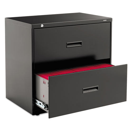 Two-Drawer Lateral File Cabinet, 30"w x 19 1/4"d x 28 3/8"h