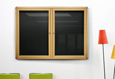 Indoor Bulletin Board Cabinets