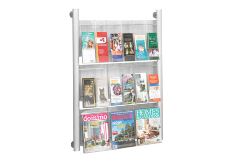 Steel Wall Literature Displays