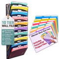 WalMaster™ Mesh Wall File Organizer (10-Tier)