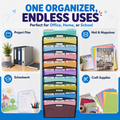 WalMaster™ Mesh Wall File Organizer (10-Tier)