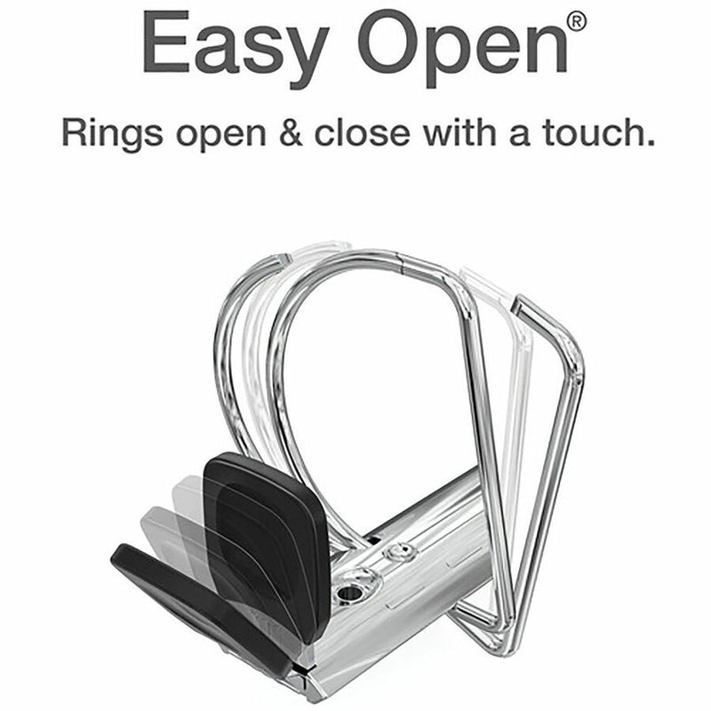 Premier EasyOpen Locking Slant D-Ring View Binder, (set of 5 binders)