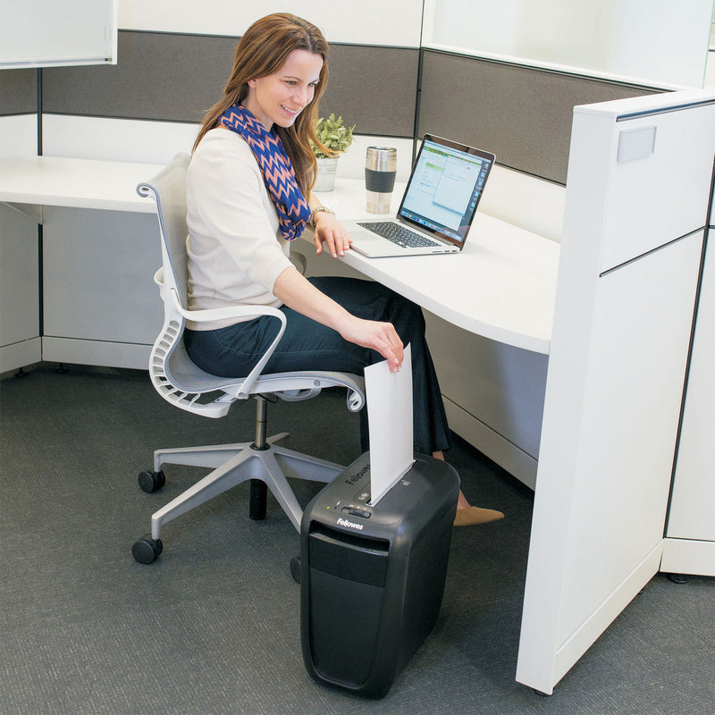 Powershred 60cs Light-Duty Cross-Cut Shredder, 10 Sheet Capacity