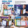 AdjustaView™ 10-Pocket Desk Reference Organizer Pocket Expander (Reference Organizer Not Included)