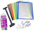 AdjustaView™ 10-Pocket Desk Reference Organizer Pocket Expander (Reference Organizer Not Included)