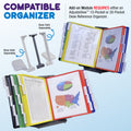 AdjustaView™ 10-Pocket Desk Reference Organizer Pocket Expander (Reference Organizer Not Included)