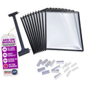 AdjustaView™ 10-Pocket Desk Reference Organizer Pocket Expander (Reference Organizer Not Included)
