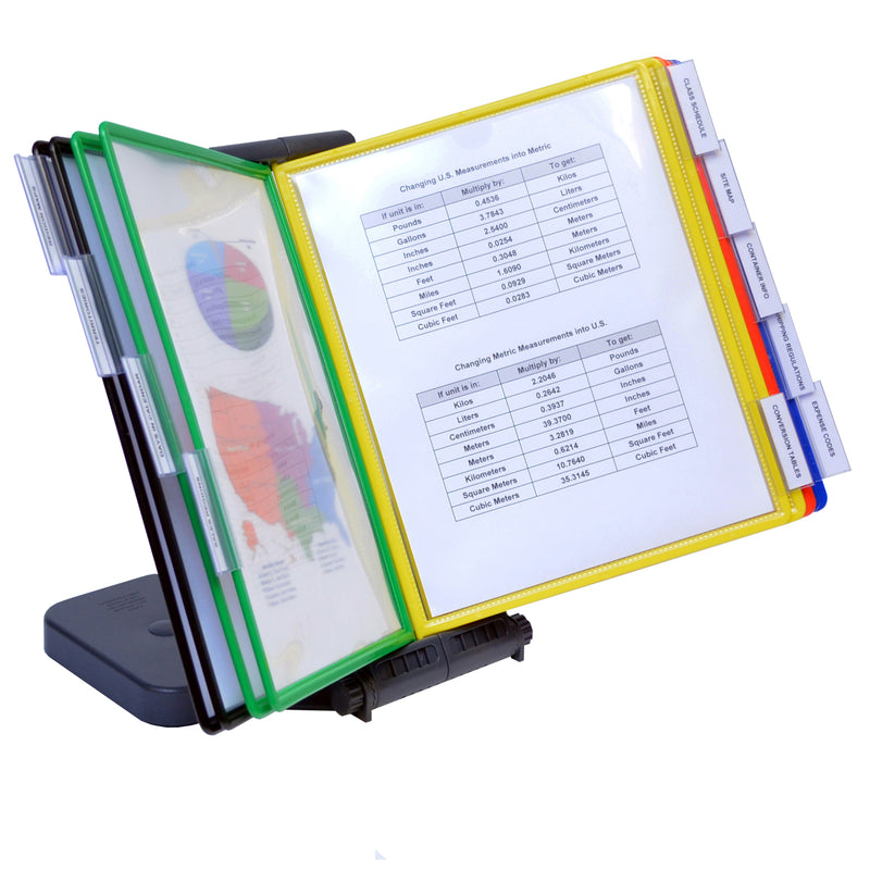 Desk-Reference Organizers | Ultimate Office | AdjustaView 10 Pocket