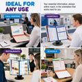 Ultimate Office MAXMOTION 10-Pocket Desk Reference Display Organizer