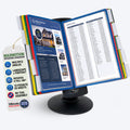 Ultimate Office MAXMOTION 10-Pocket Desk Reference Display Organizer