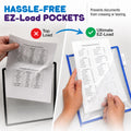 Ultimate Office SwingFile CLAMP-ON ARM 10-Pocket Reference Display Organizer