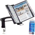 Ultimate Office SwingFile CLAMP-ON ARM 10-Pocket Reference Display Organizer