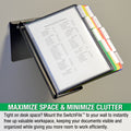 SwitchFile™ 10-Pocket Rotatable Reference Organizer
