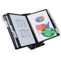 SwitchFile™ 10-Pocket Rotatable Reference Organizer
