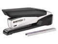 inPOWER+28 Executive One-Finger 3-in-1 Eco-Friendly Desktop Stapler, 28-Sheet Capacity, Black/Silver