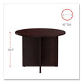 Valencia Round Conference Table w/X-Base