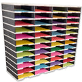 Ultimate Office TierDrop™ 48-Slot, 38"w Literature, Forms, Mail and Classroom Sorter