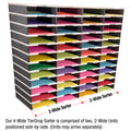 Ultimate Office TierDrop™ 48-Slot, 38"w Literature, Forms, Mail and Classroom Sorter