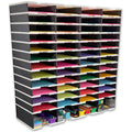Ultimate Office TierDrop™ PLUS 48-Slot with Riser Storage Base, 38"w Literature, Forms, Mail and Classroom Sorter