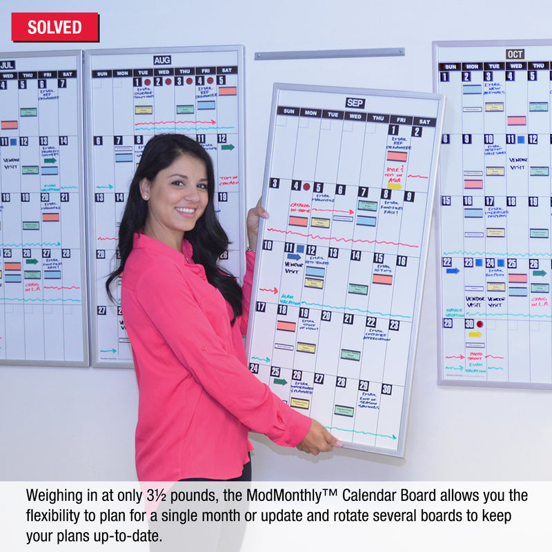 ModMonthly™ Perpetual Planning Board System (Set of 3)