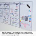 Ultimate Office Magnetic Dry-Erase Multi-Purpose Panel, The Perfect Companion Board for ModMonthly™ Planning Calendars (1 Each)