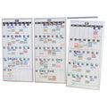 Ultimate Office Magnetic Dry-Erase Whiteboard ModMonthly™ Planning Calendars (Set of 3)