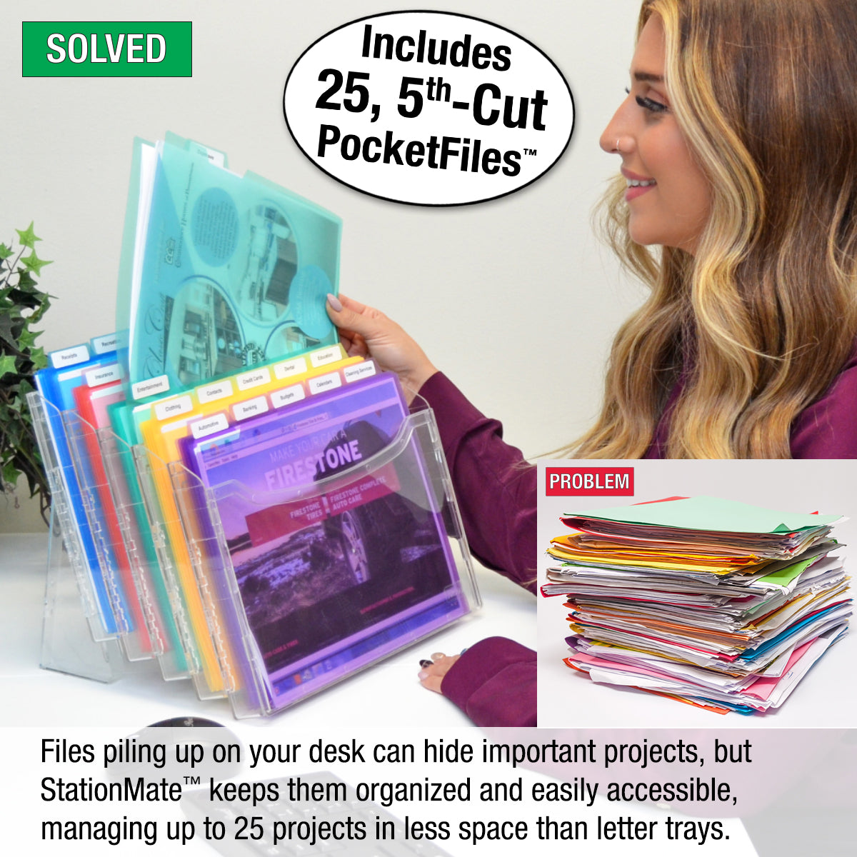 まとめ売り　シャイニング　スリーブ　ケース　ホルダー　ファイル マット　tony Stationmate - Organizers | Office Organization | Ultimate Office