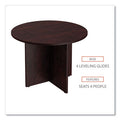 Valencia Round Conference Table w/X-Base