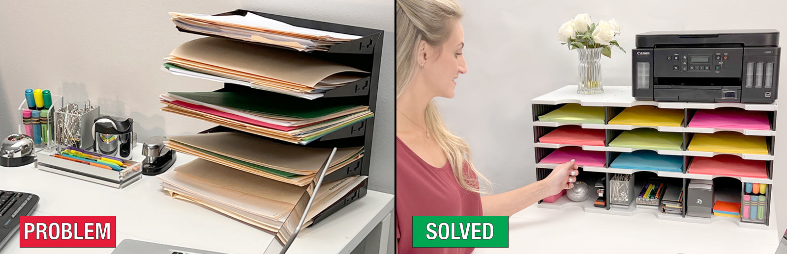 TierDrop™ PLUS Desktop Organizers
