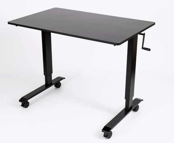 48" High Speed Crank Adjustable Stand Up Desk