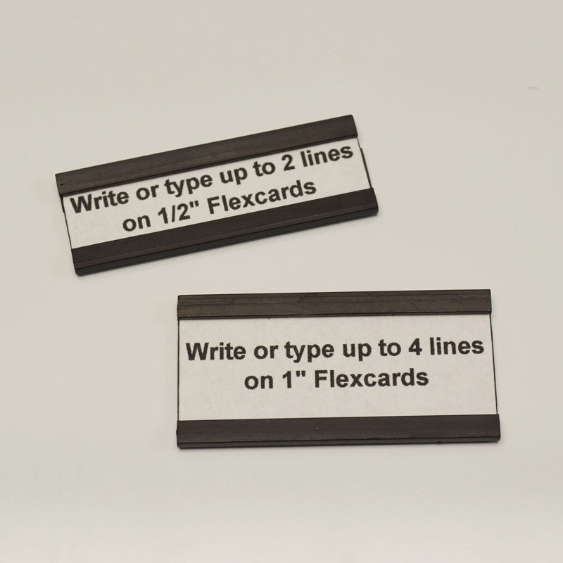 1" x 2" Magnetic Cardholders (pack of 25)