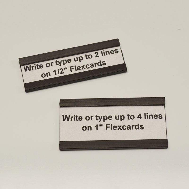 1/2" x 2" Magnetic Cardholders (pack of 25)