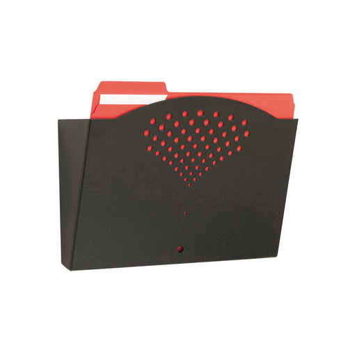 1-Slot Letter Size Steel Wall File