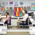 31 1/2" Diameter 1-Tier Desktop Carousel