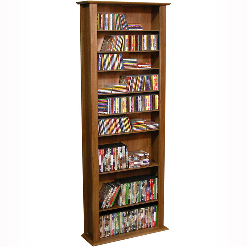 1-Wide Tall Media Shelves